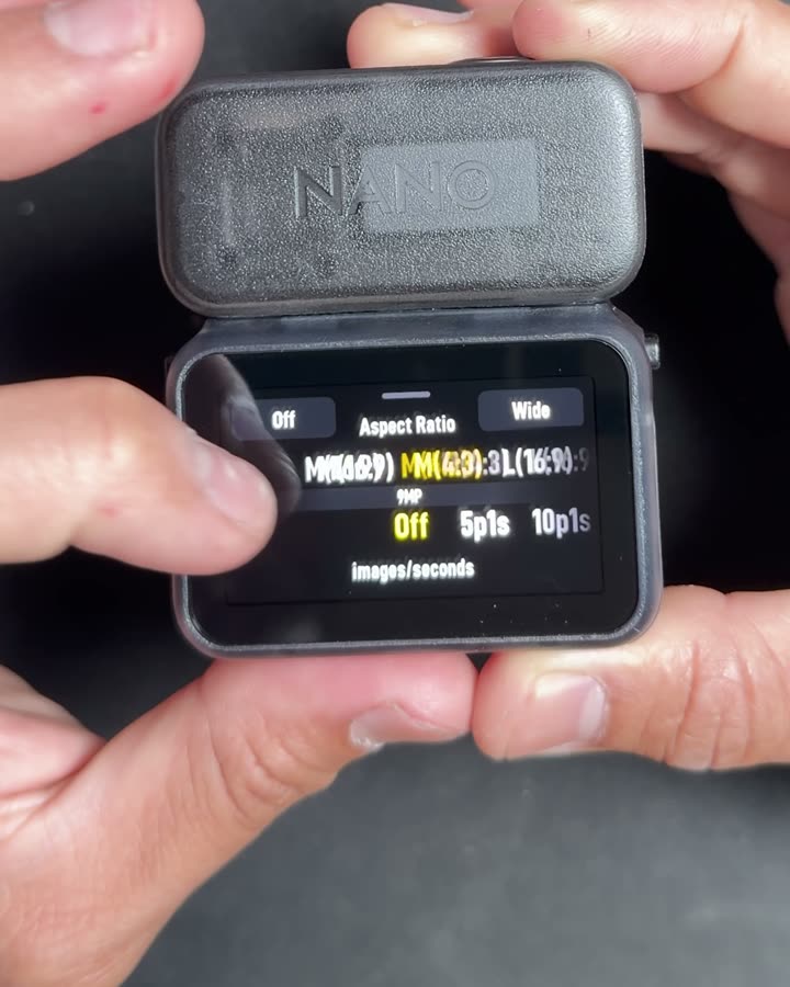 Unboxing the DJI Osmo Nano camera